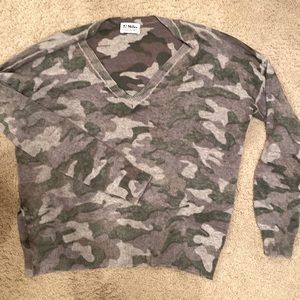 Cashmere Camouflage Sweater